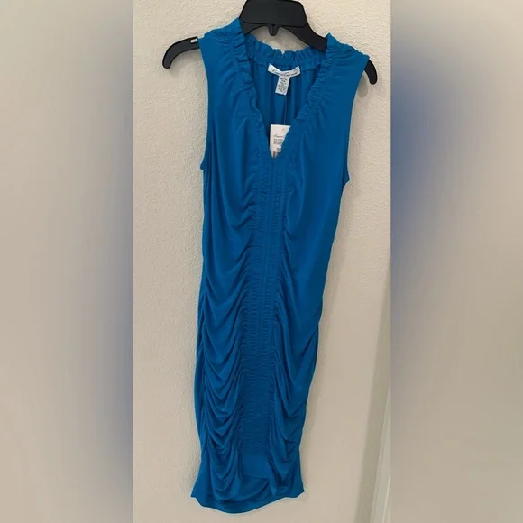 kenneth cole ruched dress Kenneth Cole